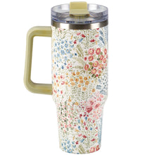 Load image into Gallery viewer, Mixed Floral 40 oz. Travel Mug