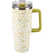 Load image into Gallery viewer, Butterfly & Dragonfly 40 oz. Travel Mug