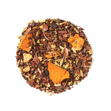 Load image into Gallery viewer, Golden Cacao Turmeric Chocolate Adaptogen Herbal Tea loose leaf - Plum Deluxe Tea