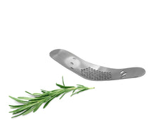 Load image into Gallery viewer, Garlic Crusher W/Herb Stripper Stainless Steel