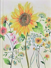 Load image into Gallery viewer, Watercolor Sunflower Journal