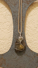 Load image into Gallery viewer, Natural Labradorite Wire Wrapped Pendant