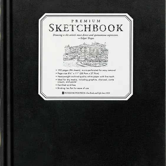 8 1/2 X 11 Premium Sketchbook