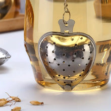 Load image into Gallery viewer, Heart-Shaped Stainless Steel Tea Infuser
