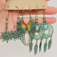 Load image into Gallery viewer, 3Pairs/set Boho Earrings
