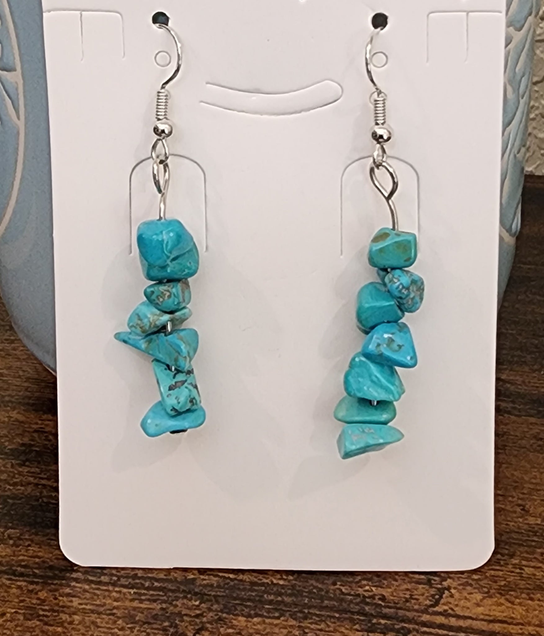 Gemstone Chip Earrings – The Glass Cherry