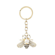 Load image into Gallery viewer, Bee &quot;bling&quot; Keychain
